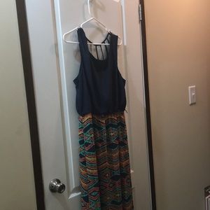 Maxi dress, size XL